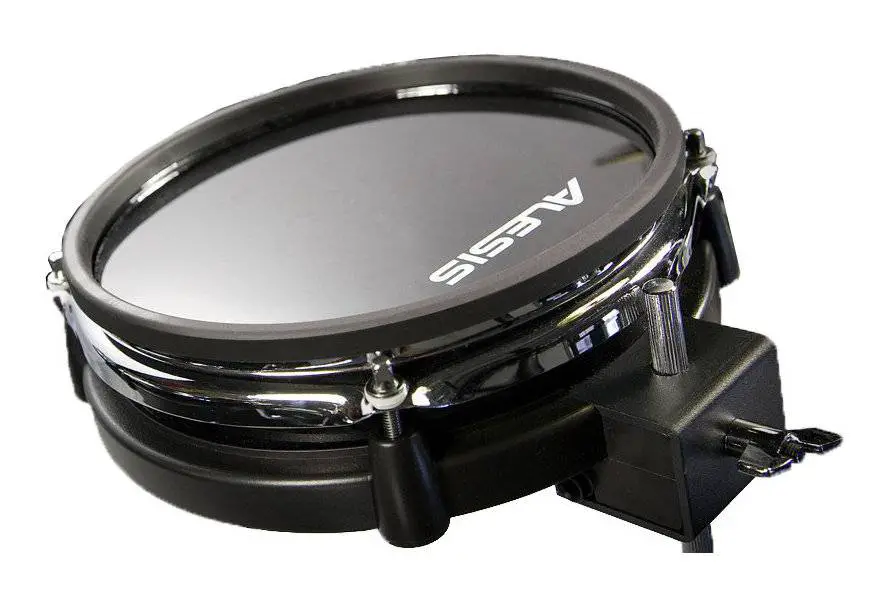 A mylar pad as it appears on an electronic drum set