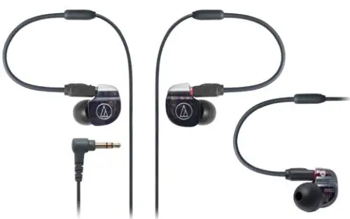 Audio Technica ATH-IM02 In-Ear Monitor de Fones de ouvido