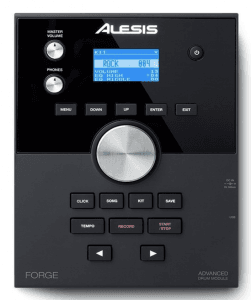 The Alesis Forge Drum module is pro grade.