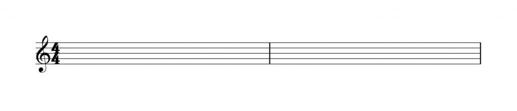 Blank Drum Chart