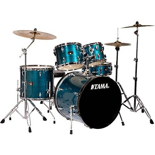 This is the complete set-up for the Tama Imperialstar Review.