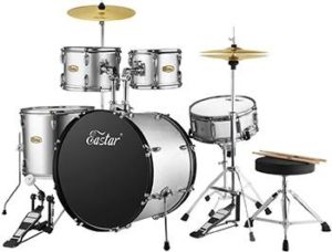 Eastar Drum Set For Beginners - Budget Kit For Newbie Drummers