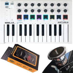 Arturia MiniLab MkII 25 Slim-Key Controller for DRUM