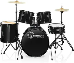 Gammon Percussion Complete Drum Set with Accessories