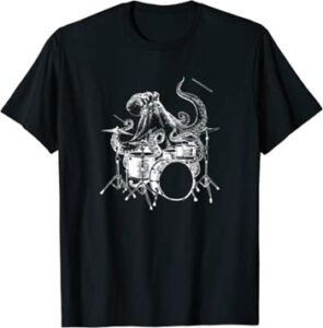 Octopus Playing Drums