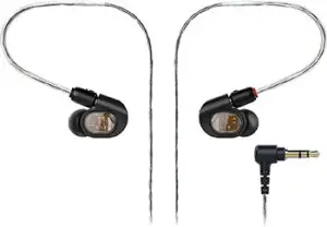 Audio-Technica ATH-E70 Dual Symphonic-Driver In-Ear Monitor Headphones
